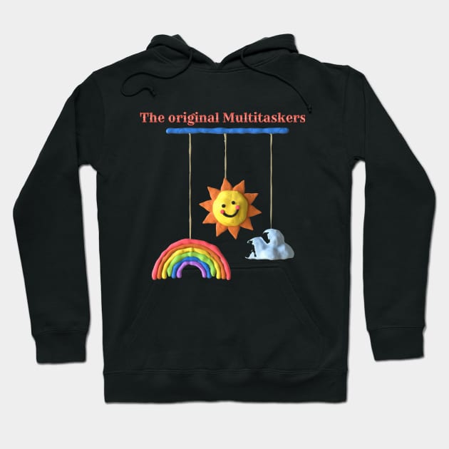 The original multitaskers Hoodie by a2nartworld